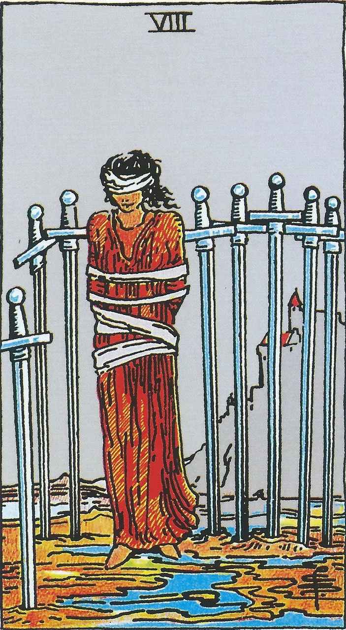 Eight of Swords Tarot Card Meaning